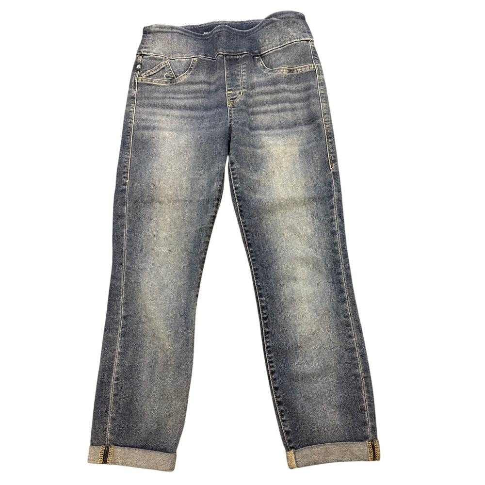 Rock Republic Denim RX Fever Crop Pull On Denim Jeans Women 10